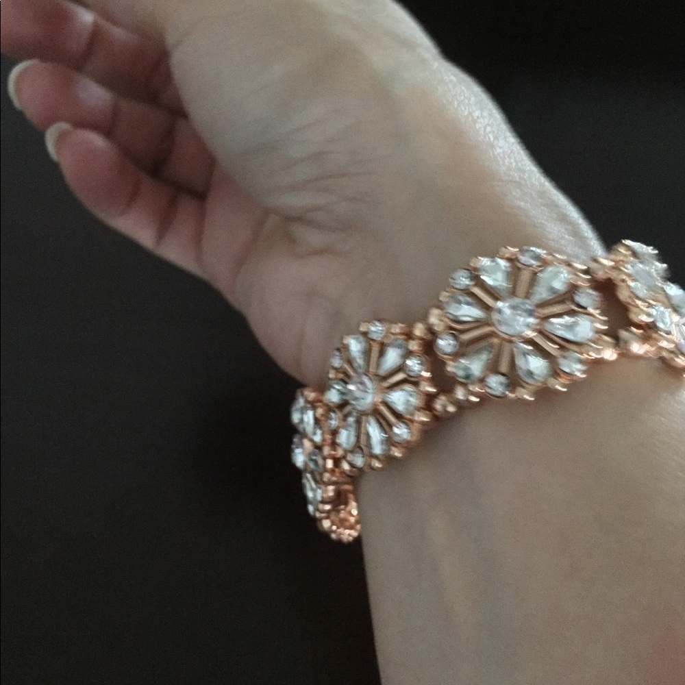 Stretch Crystal Fancy Bracelet